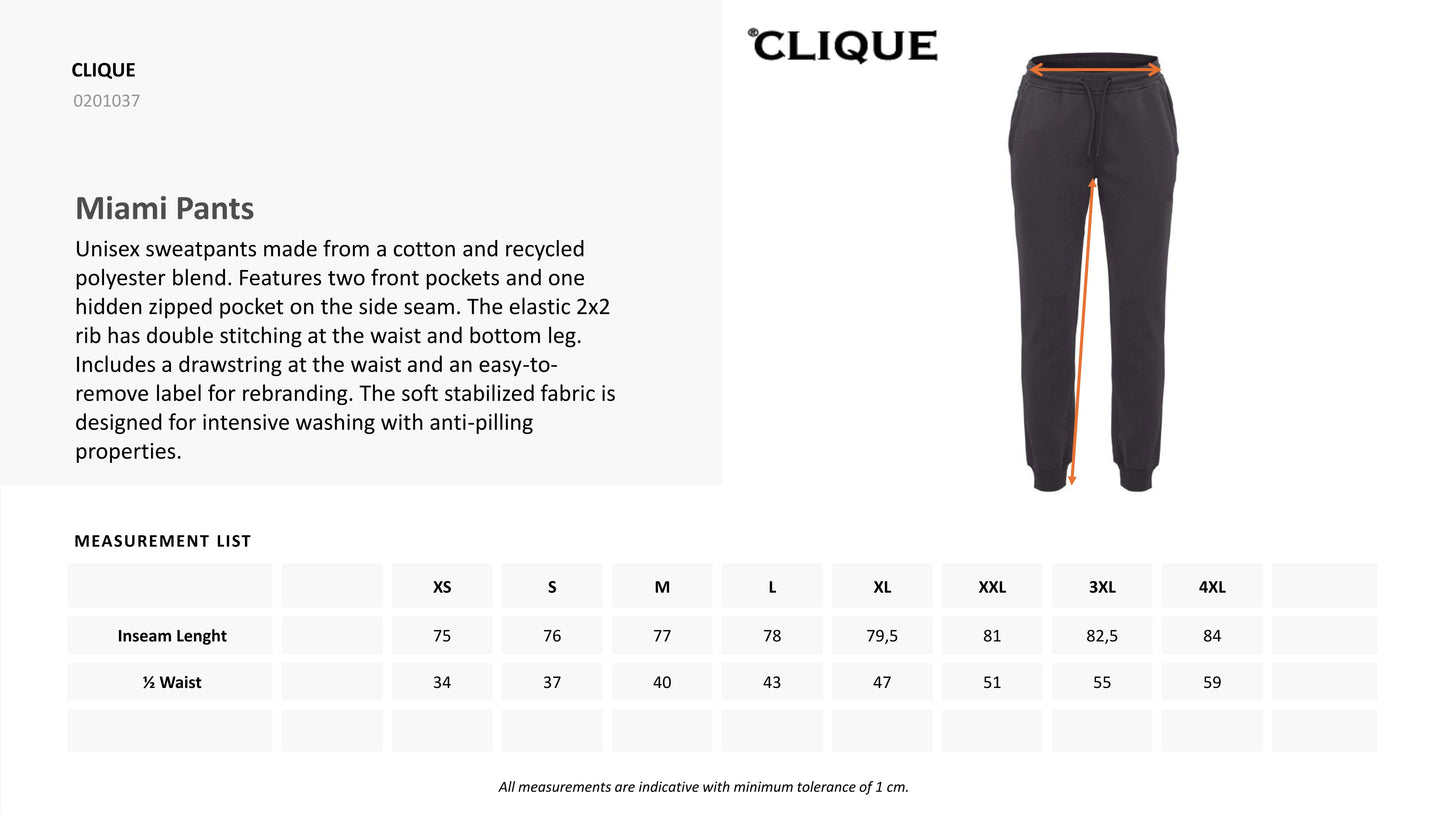 Pantaloni in Felpa Miami Pants  – Cod. PS 34160