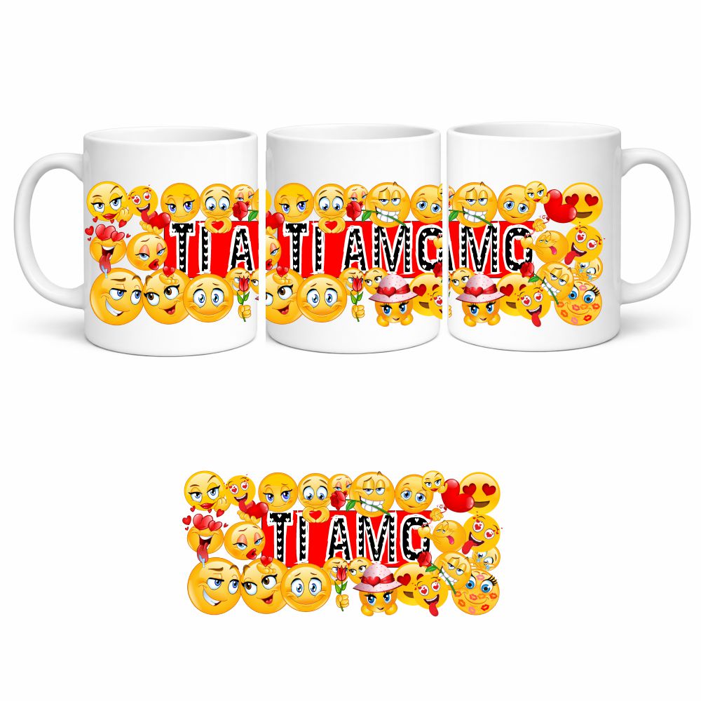 Tazza Regalo Emoji con dedica – San Valentino – PS 09370-2006