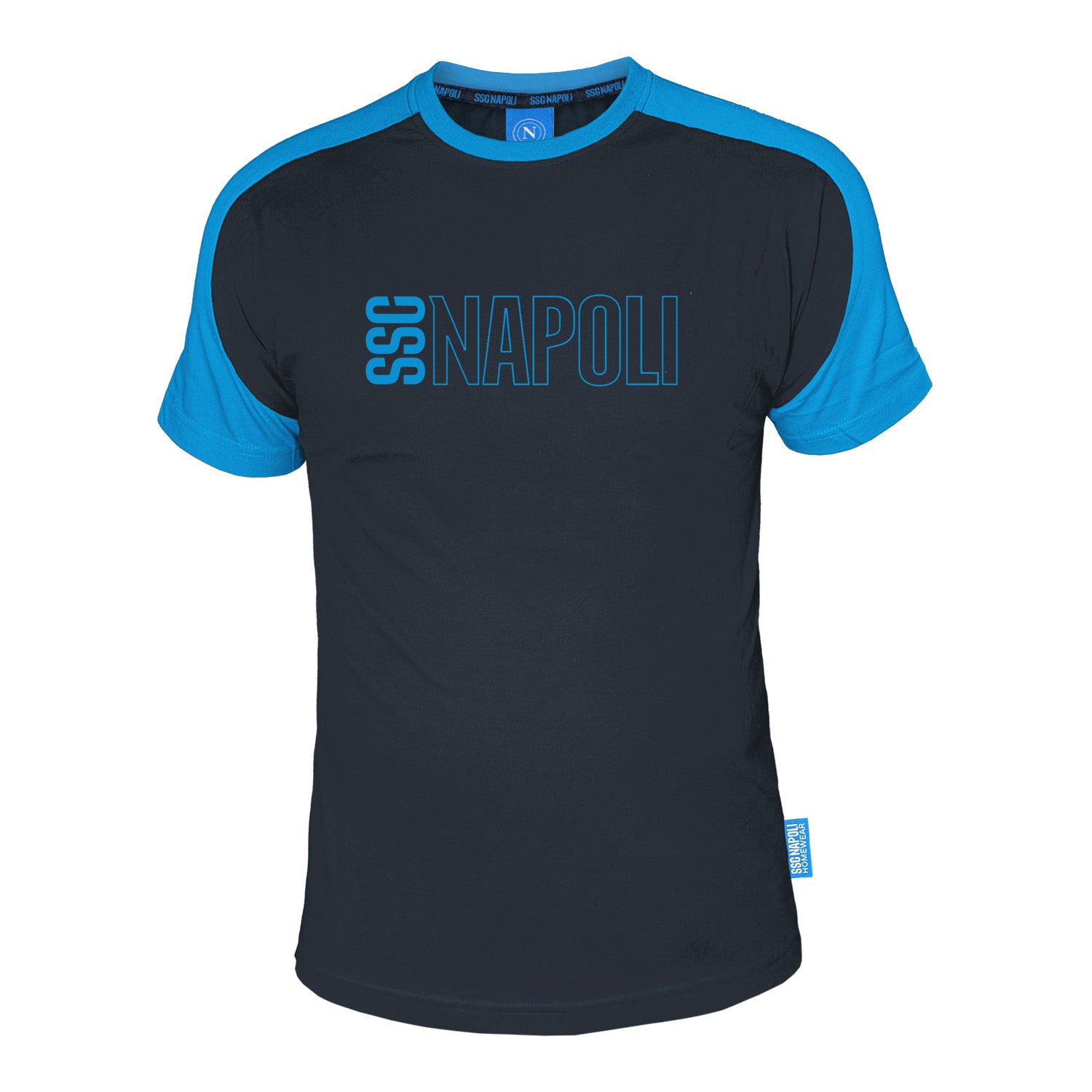 T-Shirt SSC NAPOLI in Cotone – Prodotto Ufficiale SSCNAPOLI Cod. PS 09961