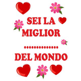T-Shirt Donna “Sei la Migliore ... del Mondo” – Idea Regalo per Mamma, Zia, Nonna o Amica – PS 28870-001 PRS