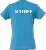 T-Shirt Staff Donna Sciancrata Personalizzabile – Maglietta Manica Lavoro ed Eventi – PS 28870-007 PRS