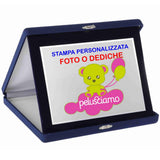 Targa Commemorativa Personalizzabile – Orizzonatale 3 Misure - Foto e Dediche PS 14053