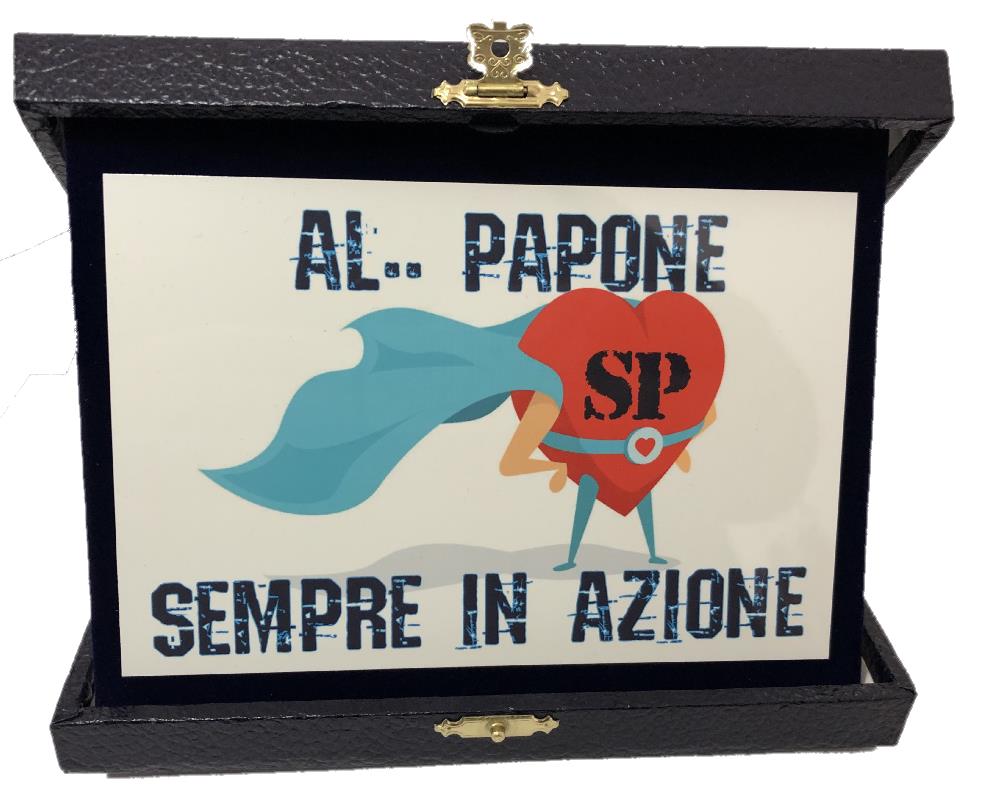 Targa Commemorativa Personalizzabile – Orizzonatale 3 Misure - Foto e Dediche PS 14053