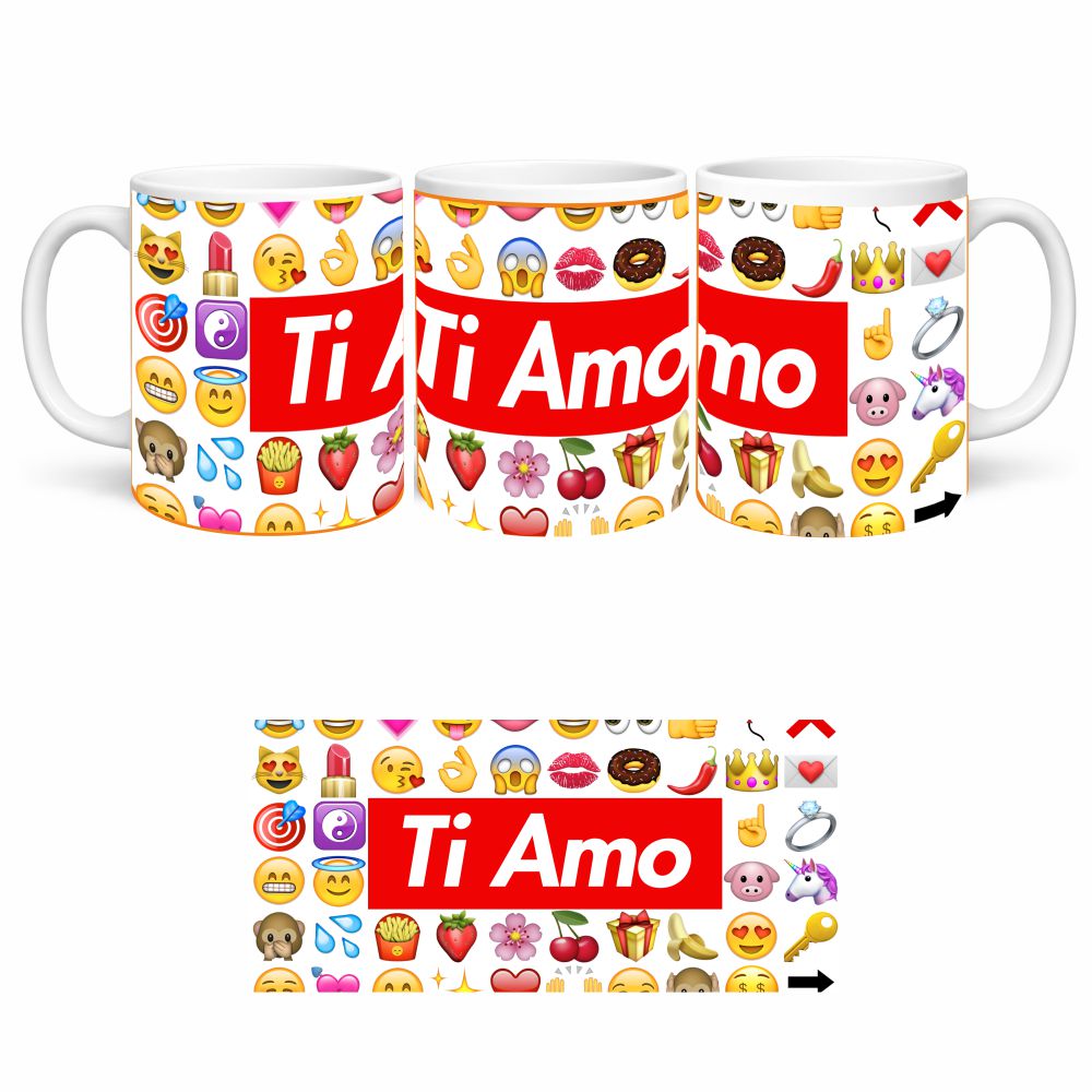Tazza Regalo Emoji con dedica – San Valentino – PS 09370-2004