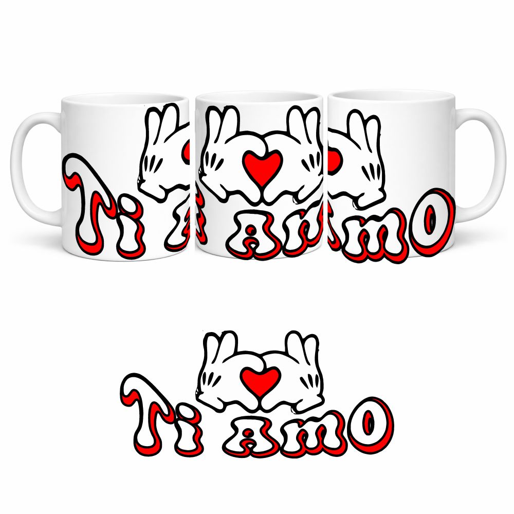 Tazza Regalo Mickey Mouse con dedica – San Valentino – PS 09370-2005