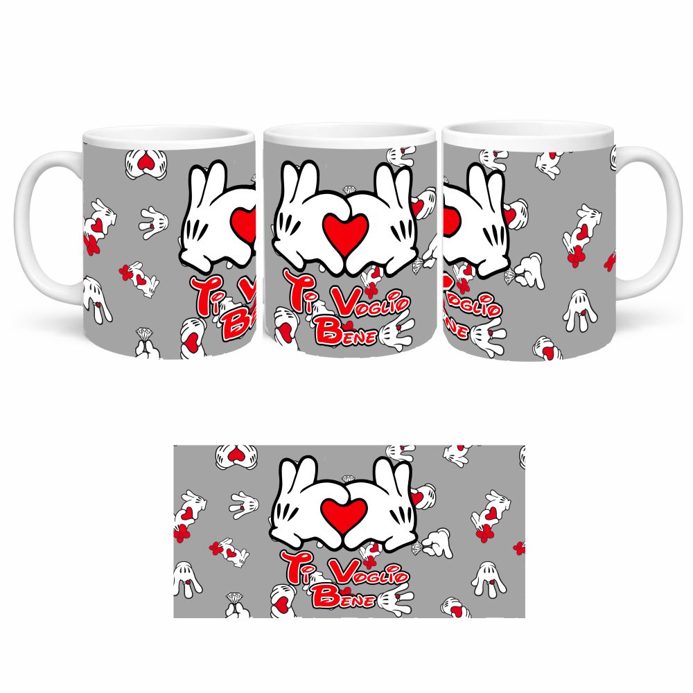 Tazza Regalo Mickey Mouse con dedica – San Valentino – PS 09370-2005