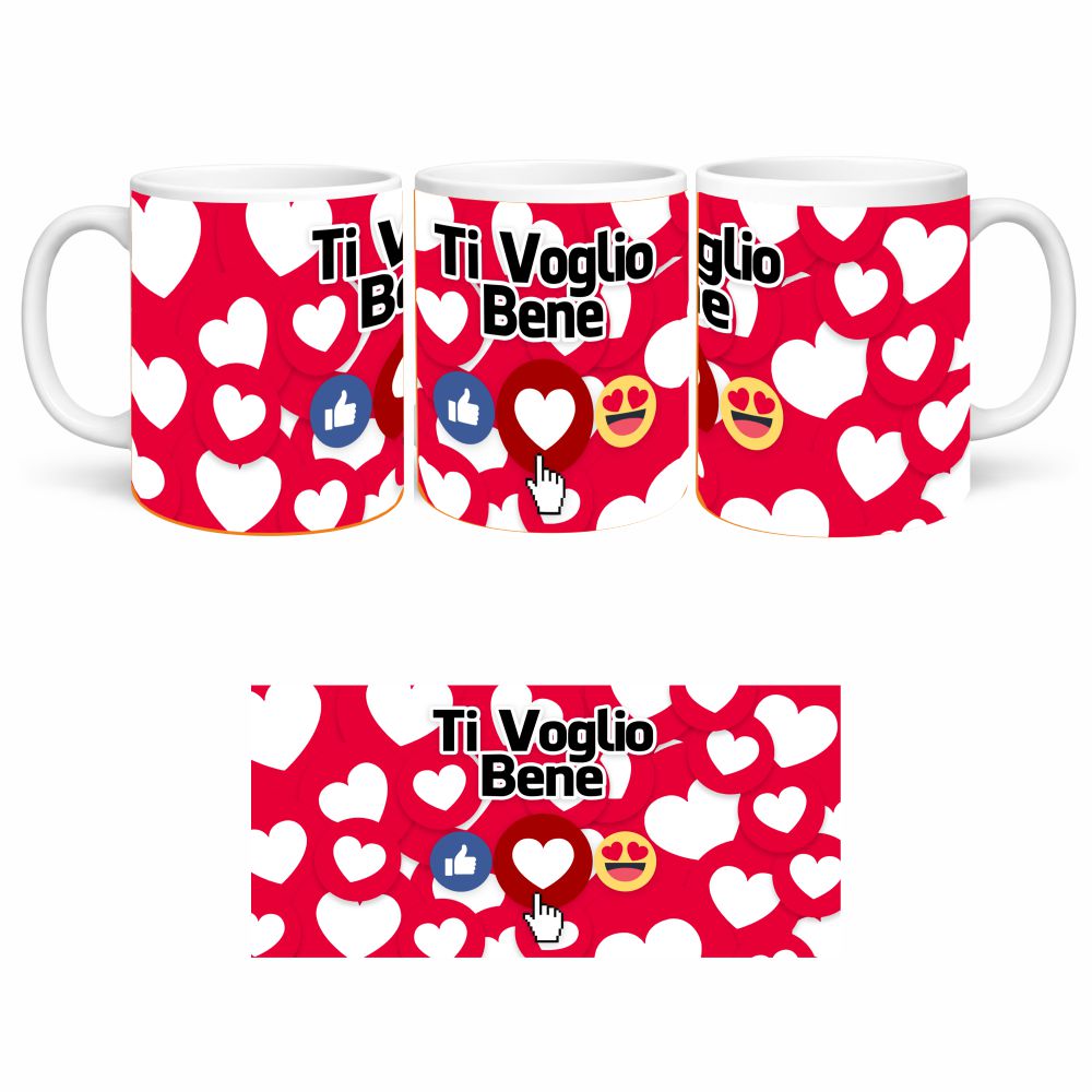 Tazza Regalo Emoji con dedica – San Valentino – PS 09370-2004