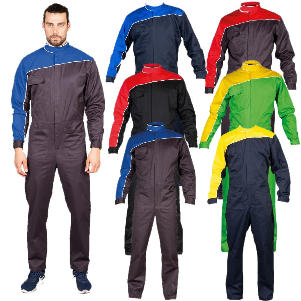 Tuta da Pilota Meccanico Monza – Personalizzabile con Nome e Loghi PS 40319 - PRS