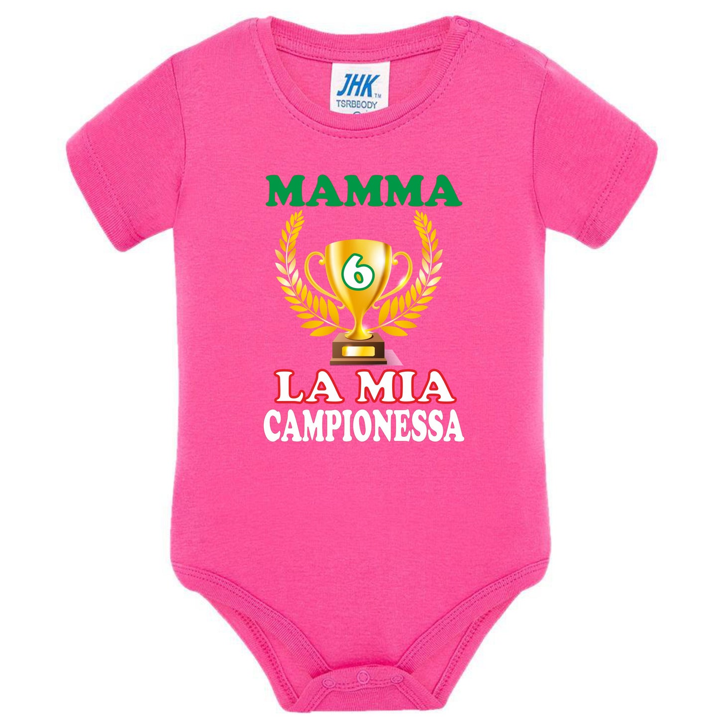 Body Neonato “Mamma Sei La Mia Campionessa” Festa della Mamma PS 28180-024