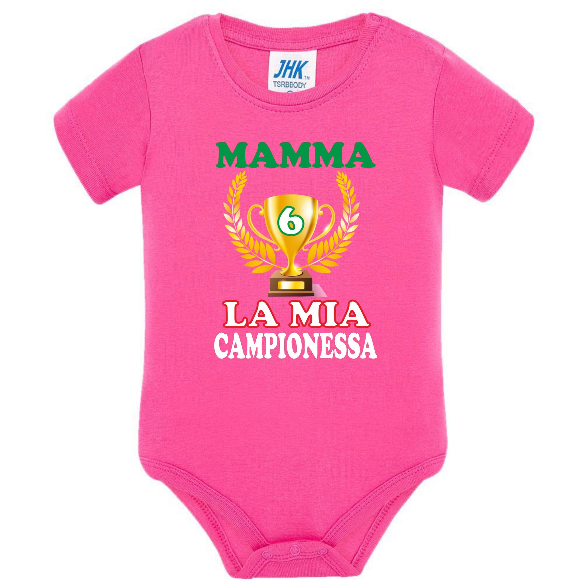 Body Neonato “Mamma Sei La Mia Campionessa” Festa della Mamma PS 28180-024