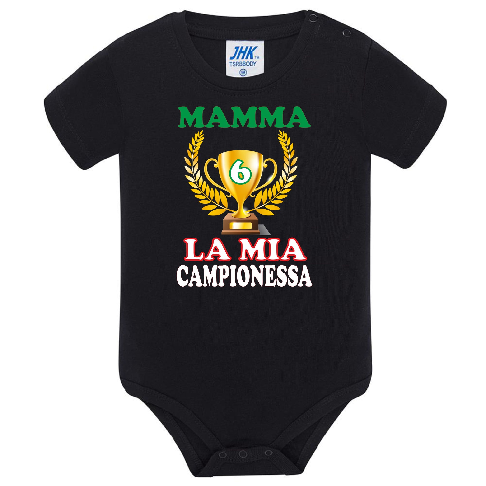 Body Neonato “Mamma Sei La Mia Campionessa” Festa della Mamma PS 28180-024