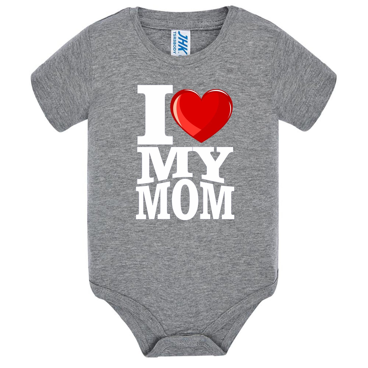 Body Neonato Love My Mom Idea Regalo Festa della Mamma PS 28180-028 Mom