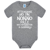 Body Neonato  Ho Un Nonno Folle Non Costringetemi a Chiamarlo PS 28180-027