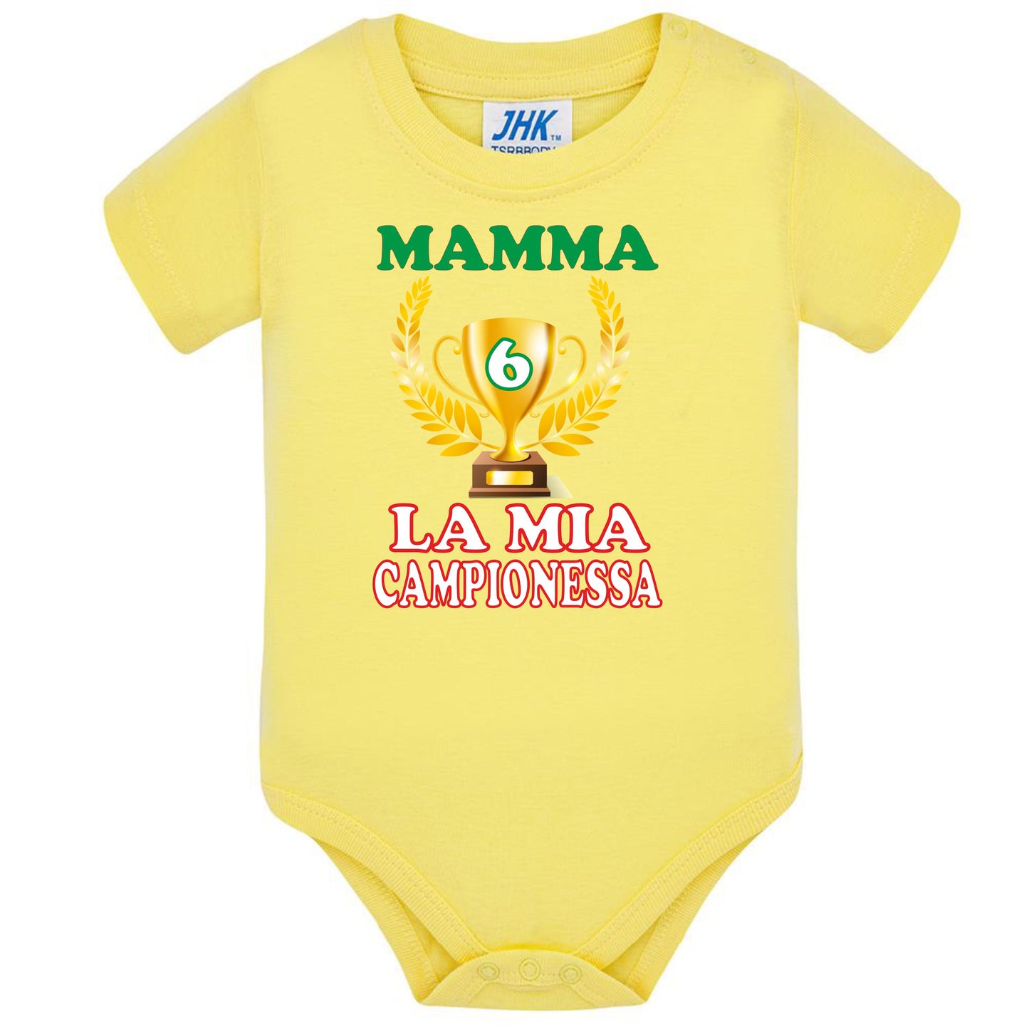 Body Neonato “Mamma Sei La Mia Campionessa” Festa della Mamma PS 28180-024