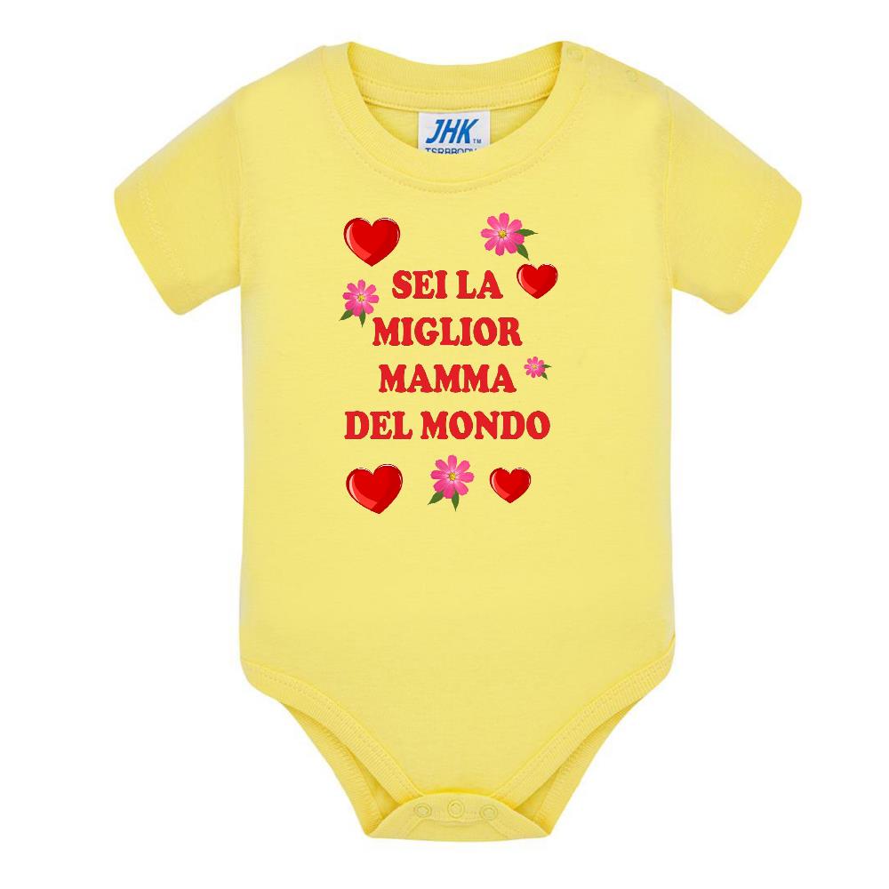 Body Neonato “Sei La Miglior Mamma Del Mondo” Festa della Mamma PS 28180-037