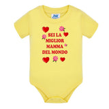 Body Neonato “Sei La Miglior Mamma Del Mondo” Festa della Mamma PS 28180-037