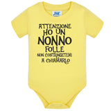 Body Neonato  Ho Un Nonno Folle Non Costringetemi a Chiamarlo PS 28180-027