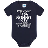 Body Neonato  Ho Un Nonno Folle Non Costringetemi a Chiamarlo PS 28180-027