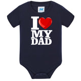 Body Neonato Love My Dad Idea Regalo Festa del Papà PS 28180-028 dad