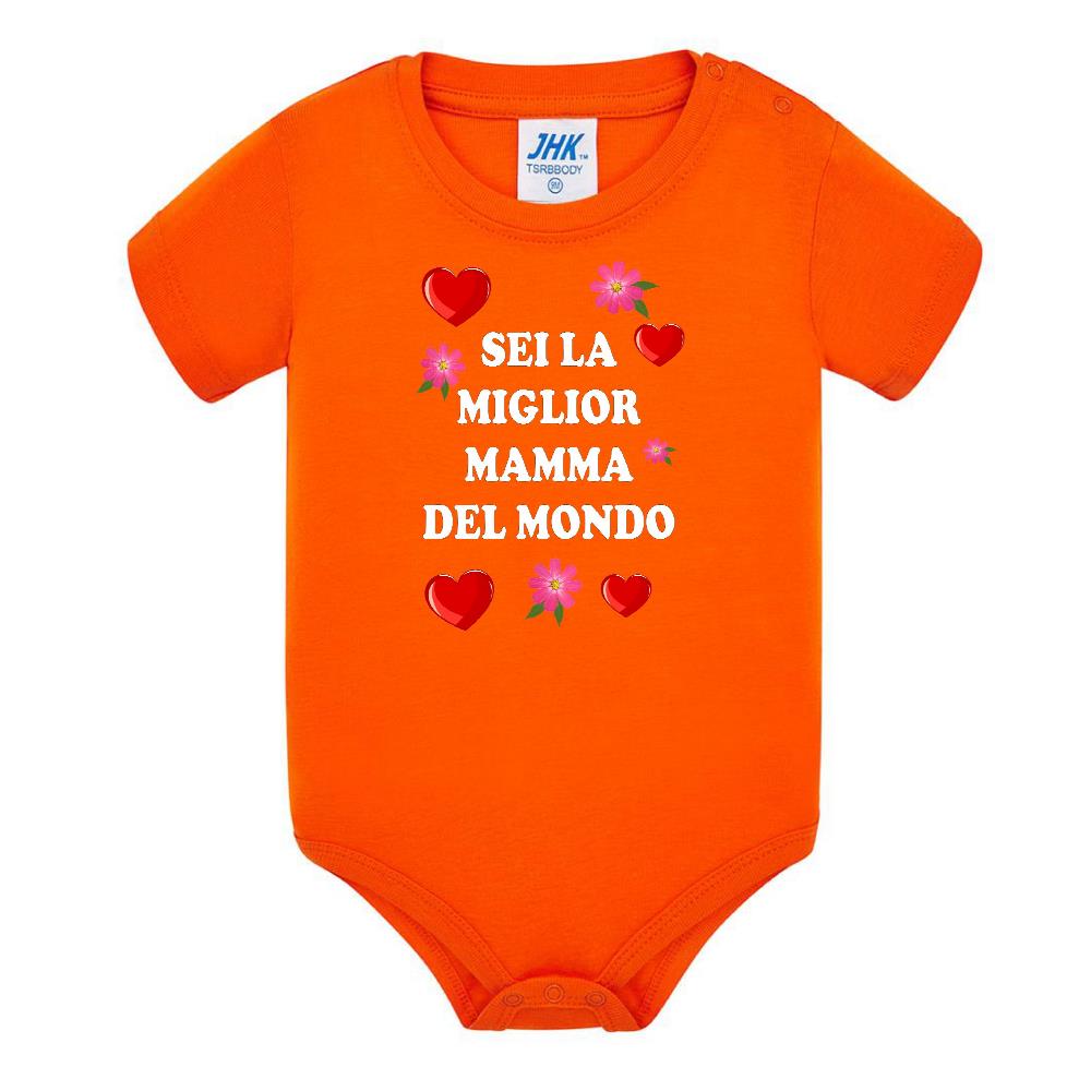 Body Neonato “Sei La Miglior Mamma Del Mondo” Festa della Mamma PS 28180-037