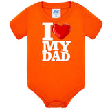 Body Neonato Love My Dad Idea Regalo Festa del Papà PS 28180-028 dad