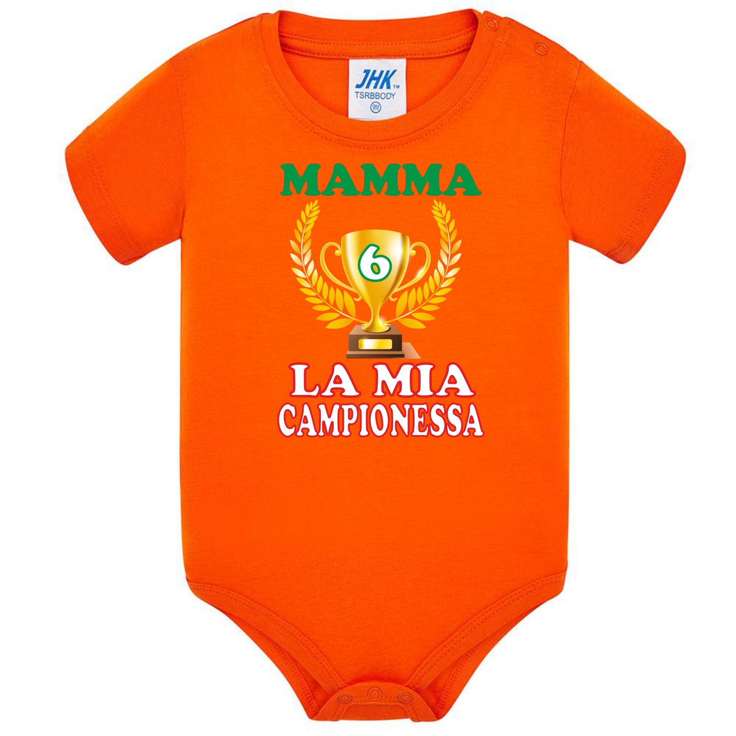 Body Neonato “Mamma Sei La Mia Campionessa” Festa della Mamma PS 28180-024