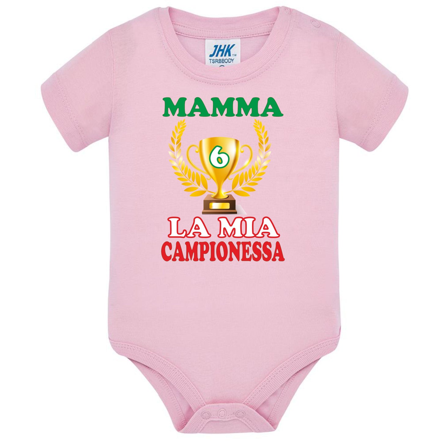 Body Neonato “Mamma Sei La Mia Campionessa” Festa della Mamma PS 28180-024