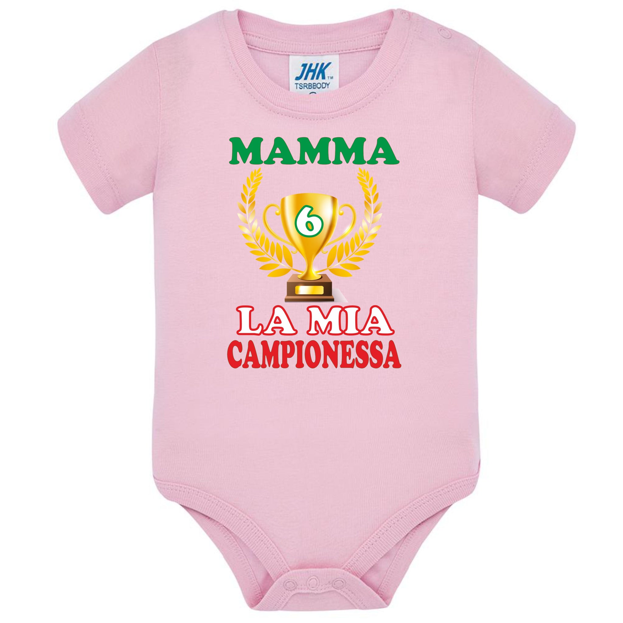 Body Neonato “Mamma Sei La Mia Campionessa” Festa della Mamma PS 28180-024