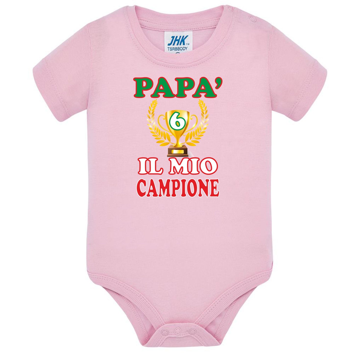 Body Neonato “Papà 6 Il Mio Campione” Festa Del Papà PS 28180-0023