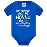 Body Neonato  Ho Un Nonno Folle Non Costringetemi a Chiamarlo PS 28180-027