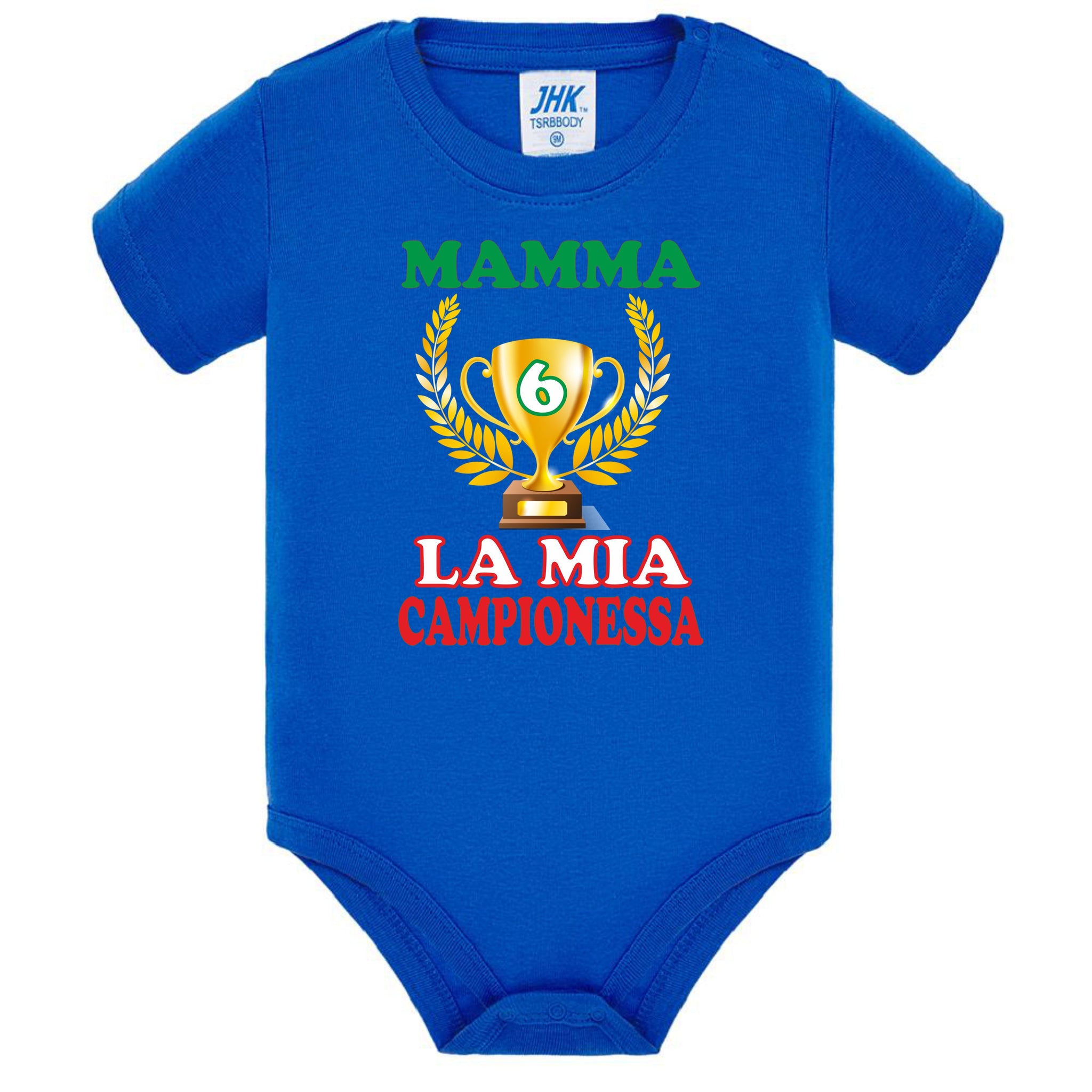 Body Neonato “Mamma Sei La Mia Campionessa” Festa della Mamma PS 28180-024
