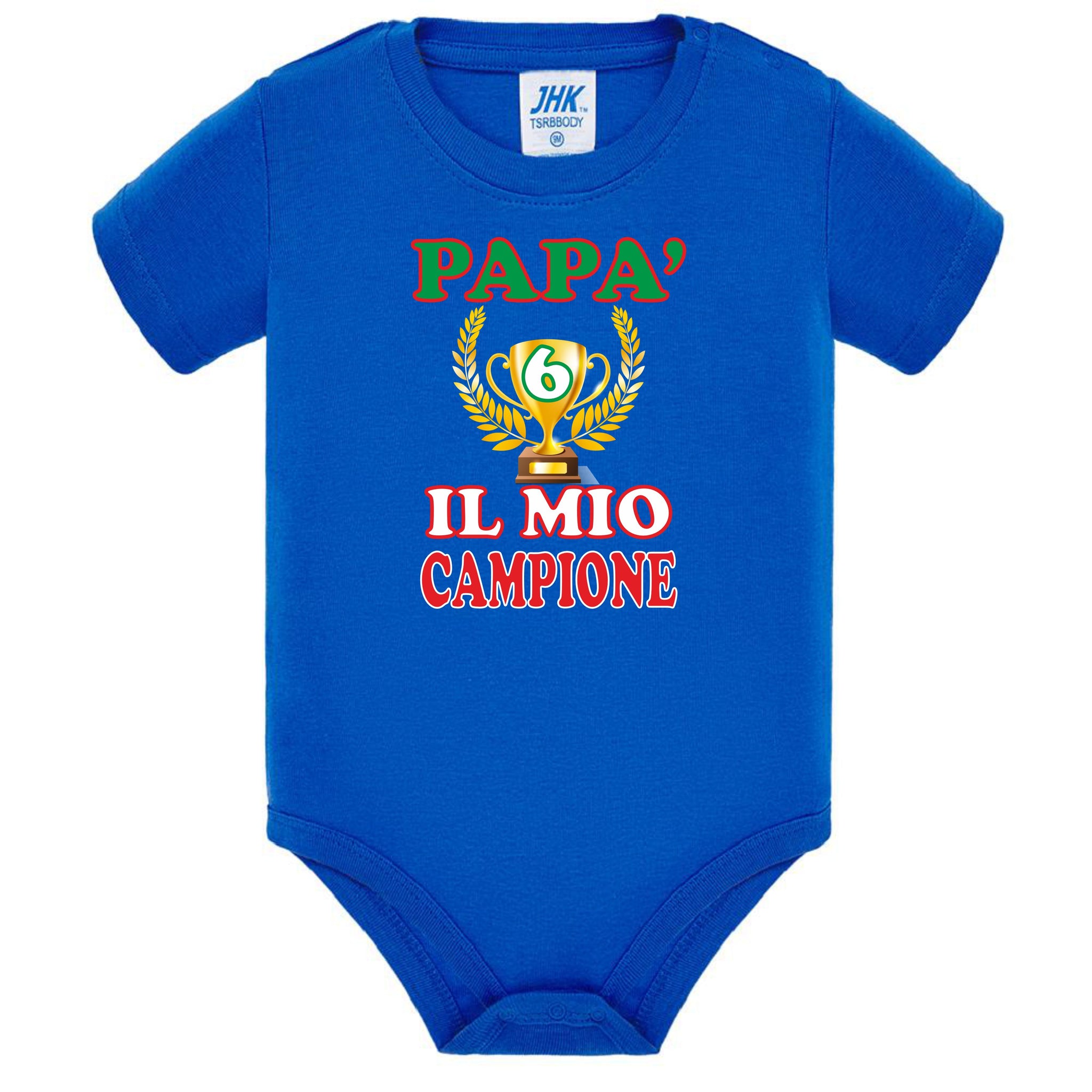 Body Neonato “Papà 6 Il Mio Campione” Festa Del Papà PS 28180-0023