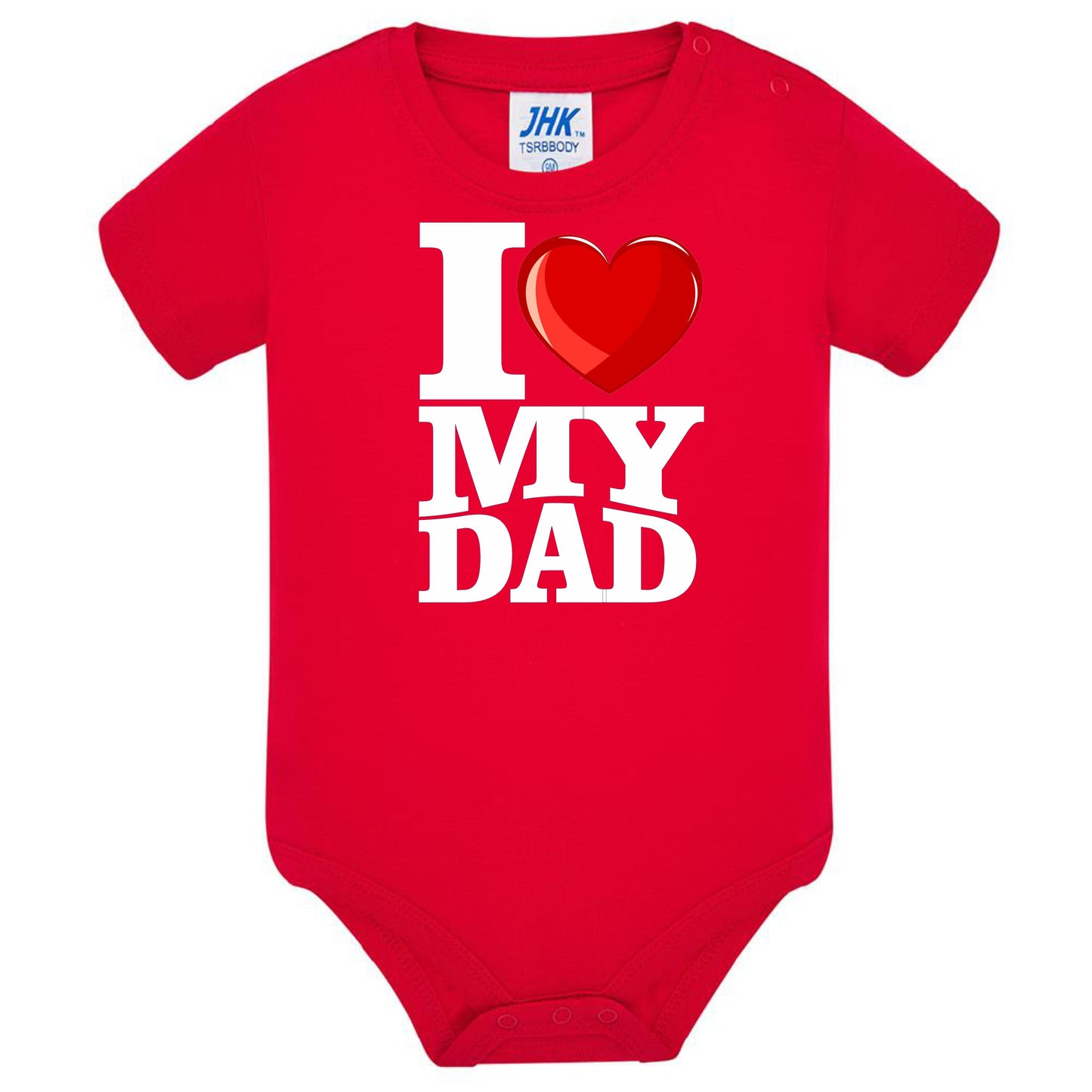 Body Neonato Love My Dad Idea Regalo Festa del Papà PS 28180-028 dad