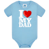 Body Neonato Love My Dad Idea Regalo Festa del Papà PS 28180-028 dad
