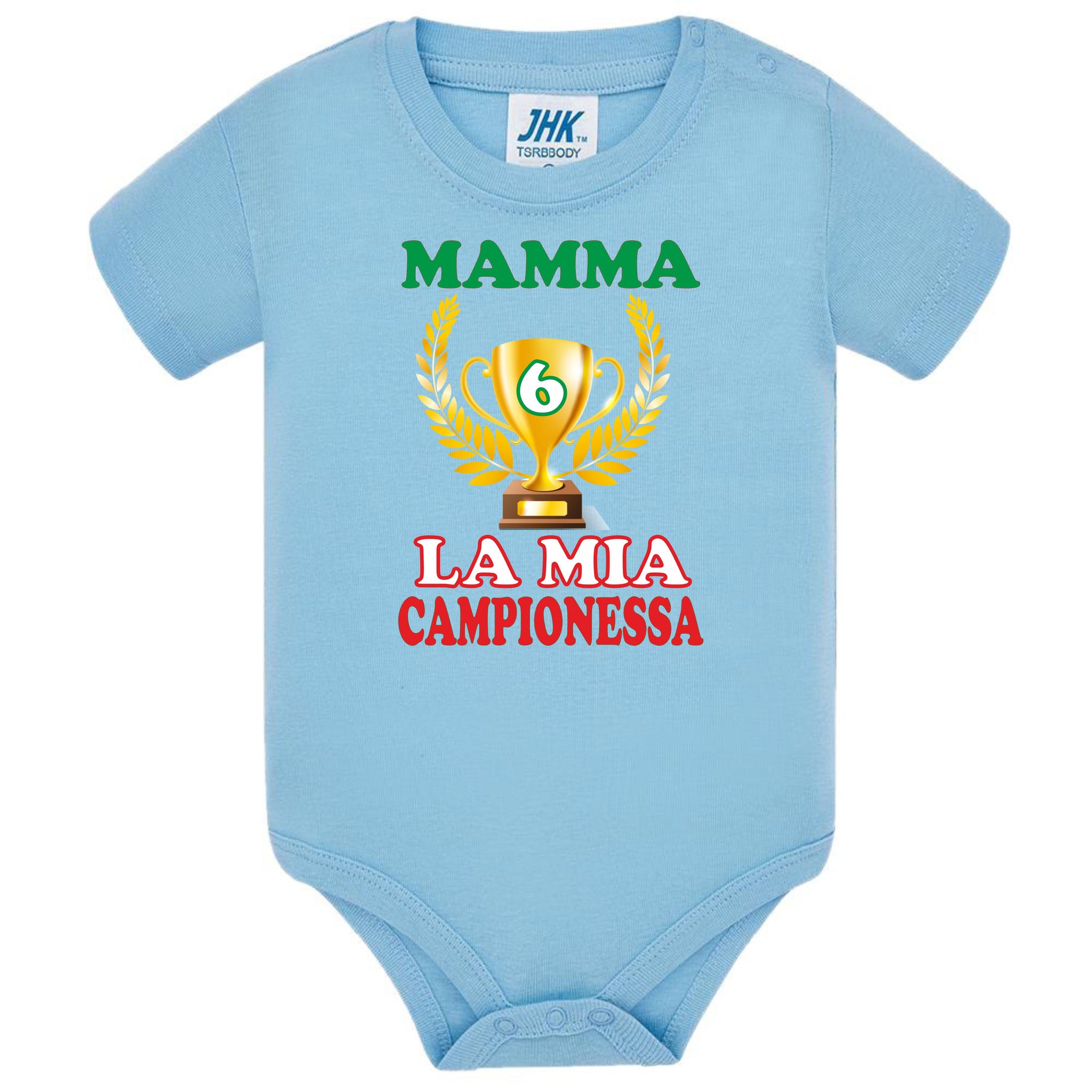 Body Neonato “Mamma Sei La Mia Campionessa” Festa della Mamma PS 28180-024