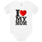 Body Neonato Love My Mom Idea Regalo Festa della Mamma PS 28180-028 Mom