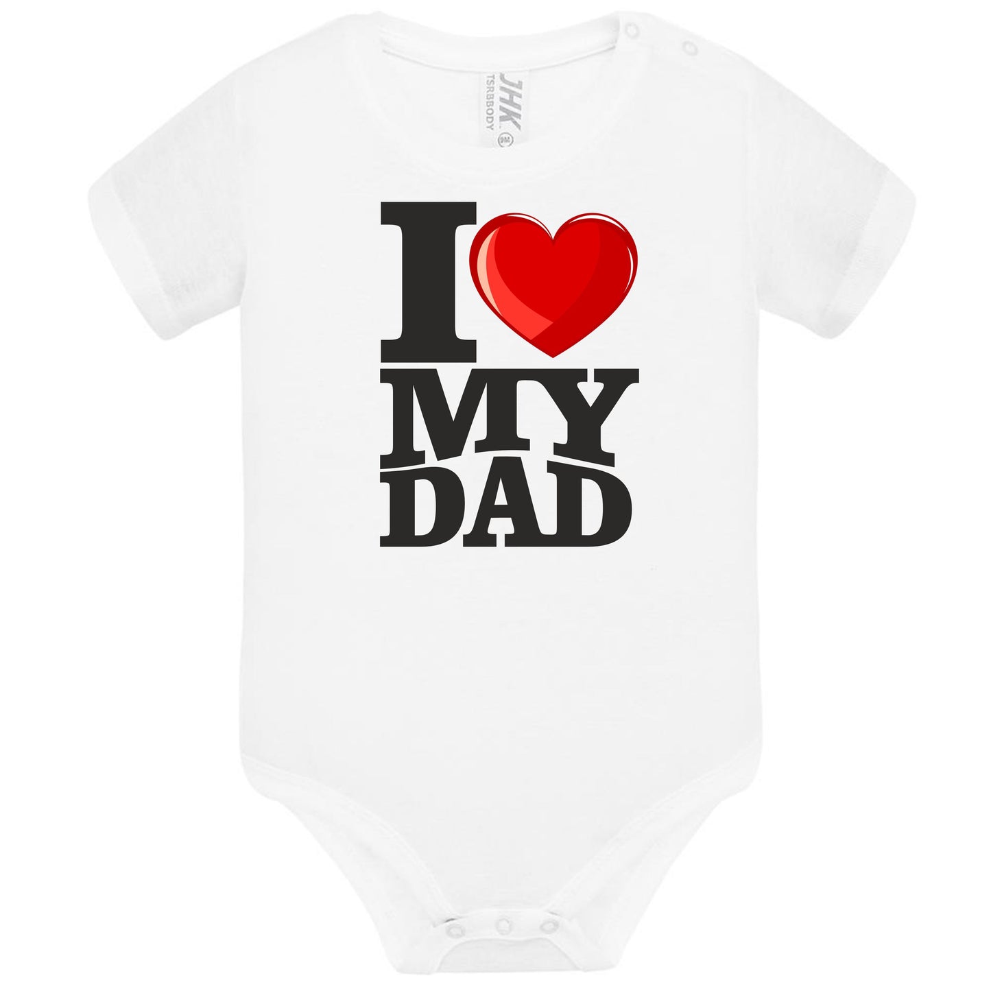 Body Neonato Love My Dad Idea Regalo Festa del Papà PS 28180-028 dad