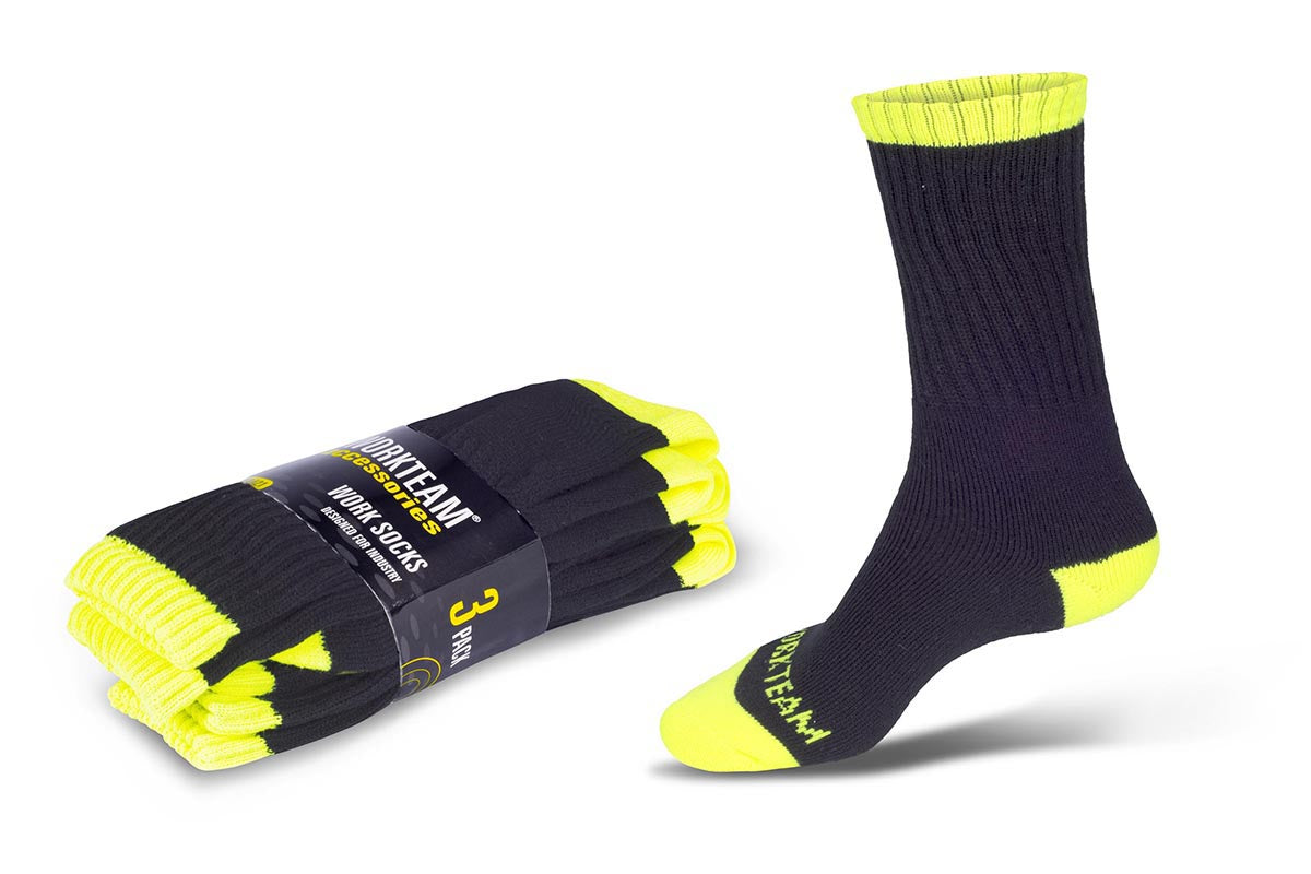 Calze Da Lavoro WORKTEAM WFA021 – Set da 3 Paia - Cod. 02391