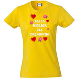 T-Shirt Donna “Sei la Migliore ... del Mondo” – Idea Regalo per Mamma, Zia, Nonna o Amica – PS 28870-001 PRS