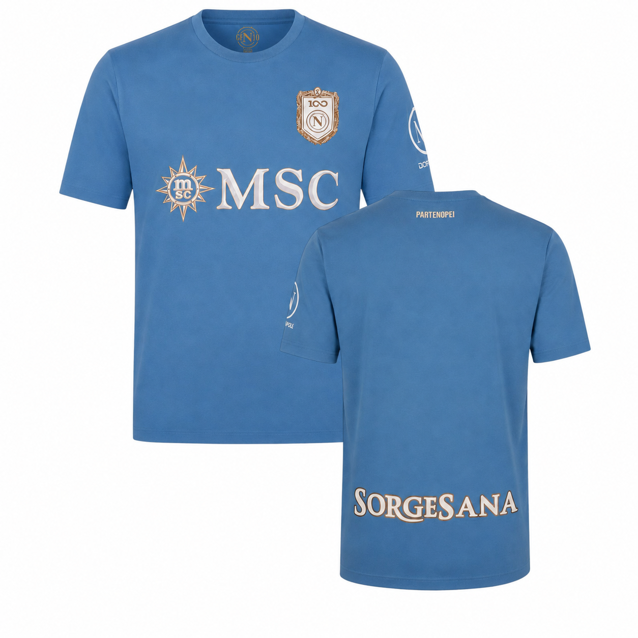 Maglia Calcio Napoli 2026/2027 – Replica Ufficiale SSCNAPOLI – Personalizzabile con Nome e Numero | PS 38502