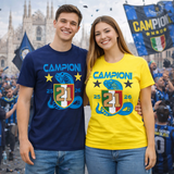 T-Shirt Inter Campione d’Italia 2025/2026 –  21 Scudetti Biscione  – PS 27431-INT-08