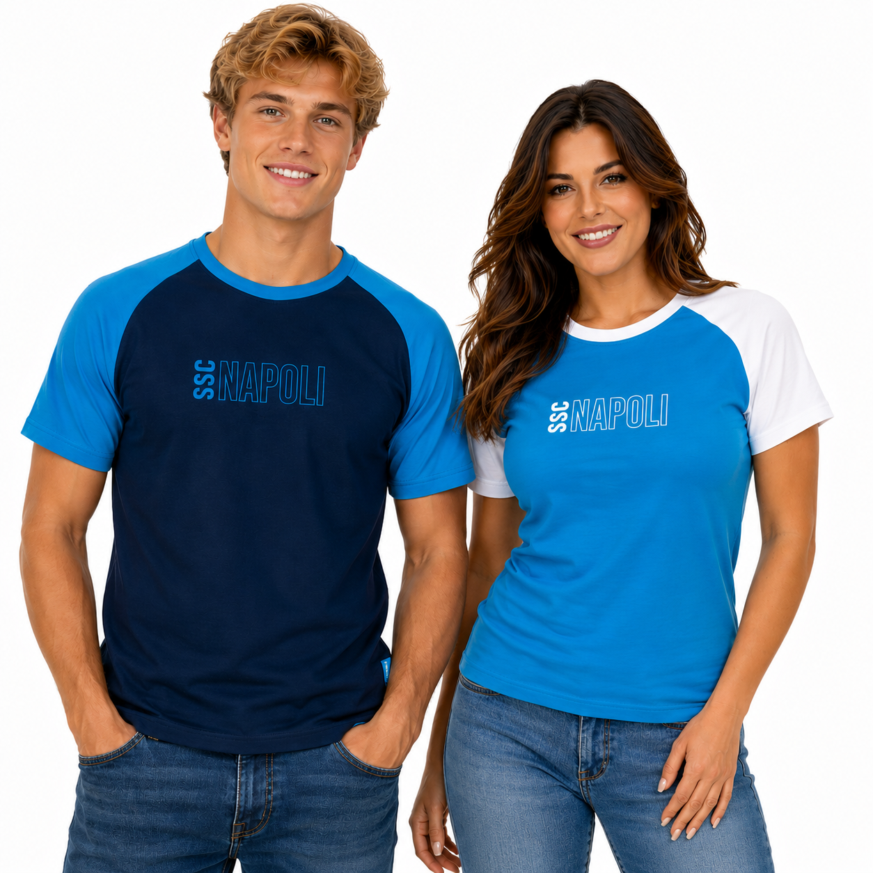 T-Shirt SSC NAPOLI in Cotone – Prodotto Ufficiale SSCNAPOLI Cod. PS 09961