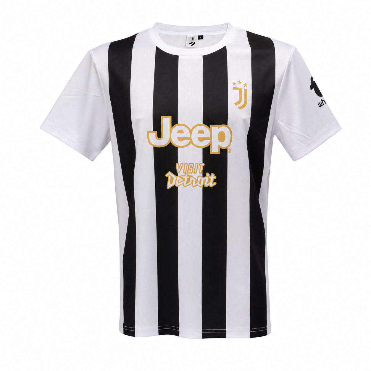Maglia Calcio Juve Bianco Nera Campionato 26/27 – Replica Ufficiale JUVENTUS FC – Personalizzabile con Nome e Numero | Mod. PS 41410 -26/27
