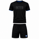 Pigiama Inter – Pigiami Corti FC Internazionale Prodotto Ufficiale Personalizzabile  – PS 46696