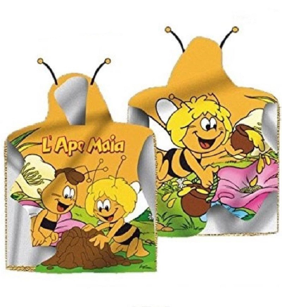 Accappatoio a Poncho Bambino Ape Maia –  in Cotone PS 00311