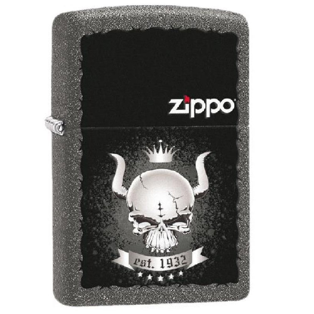 Accendino Zippo Skull Crown Teschio – Cod. 28660 – PS 18919
