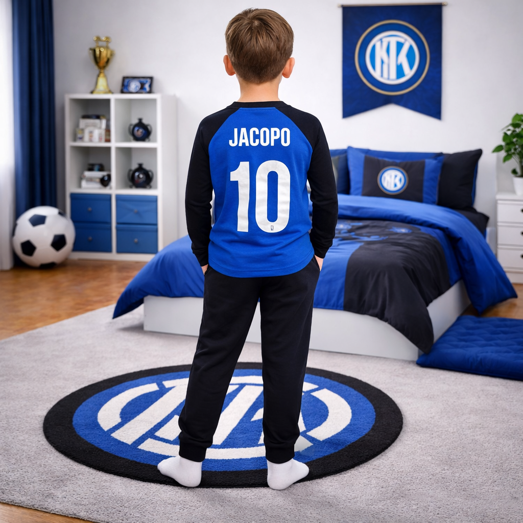 Pigiama Bambino Inter F.C. in Caldo Cotone – Prodotto Ufficiale – PS 41122