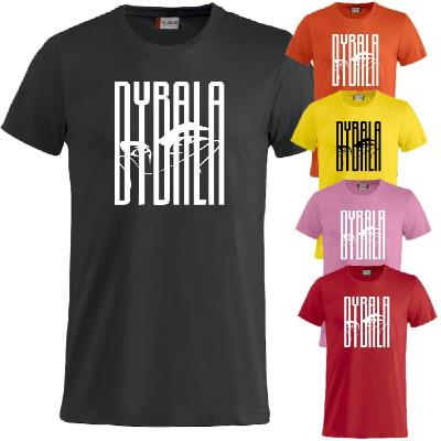 T-Shirt Dybalamask – Maglietta Manica Corta Uomo e Bambino Personalizzabile Con Nome e Numero – PS 27431-A011