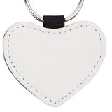 Portachiavi Personalizzabile EcoPelle Foto Frasi Forme Rettangolare Cuore Tondo Glitterati – Gadget Idea Regalo PS 12722 PRS