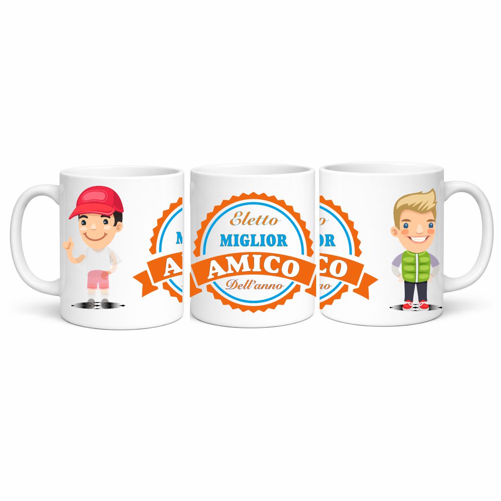 Tazza in Ceramica “Eletto/a miglior...” – Tazza Personalizzata PS 09370-3046